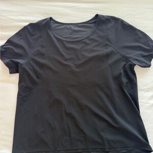 lululemon athletica Black Short Sleeve Tee
